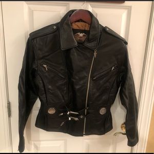 Beautiful Ladies Leather Harley Davidson Jacket